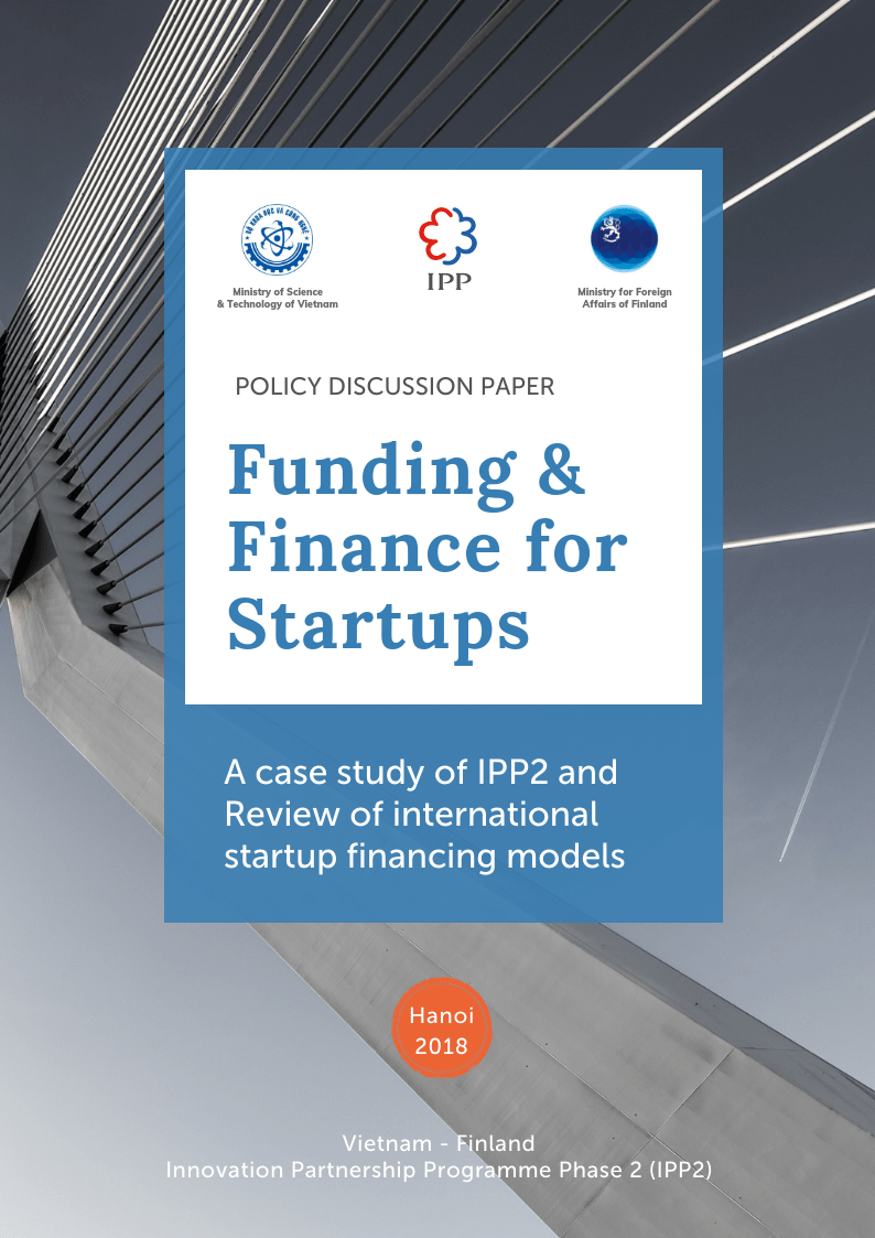IPP2 Policy Discussion Paper – Funding and Finance for Startups: A case study of IPP2 and review of international startup financing models